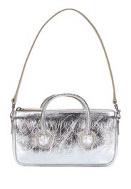 mini Hobo cracked-leather shoulder bag, Marge Sherwood