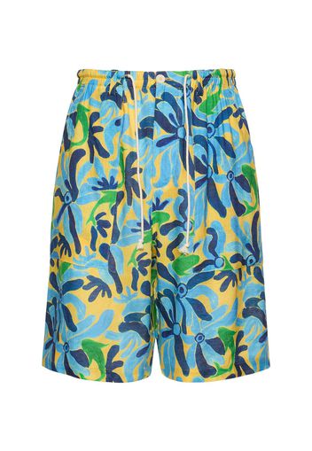 Chippy Fish Print Shorts