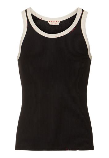 Tank Top In Jersey A Costine