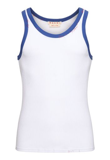 Tank Top In Jersey A Costine