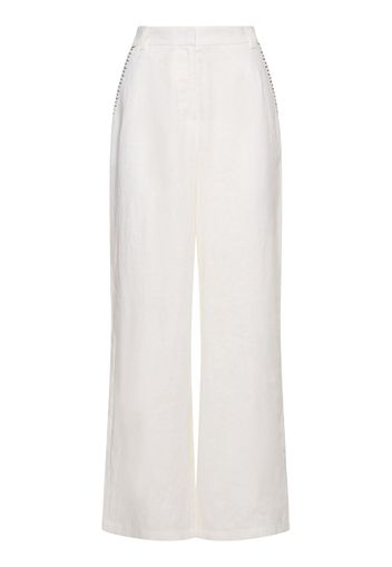 Wegner Linen Straight Pants