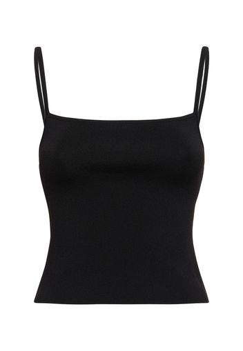 Top In Maglia Di Misto Viscosa