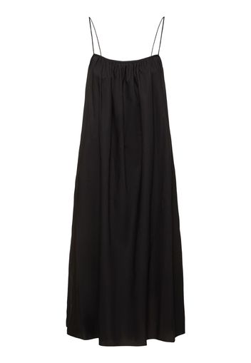 Cotton Poplin Long Dress