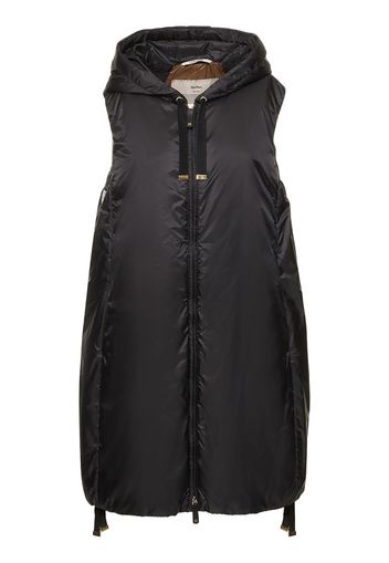 Gilet In Nylon Impermeabile Trapuntato