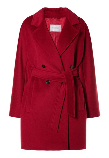 Cappotto Midi Addurre In Lana E Cashmere / Cintura