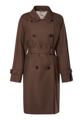 Trench Midi Titrench In Twill Di Cotone