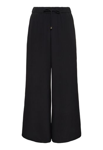 Biada Crepe De Chine Straight Pants