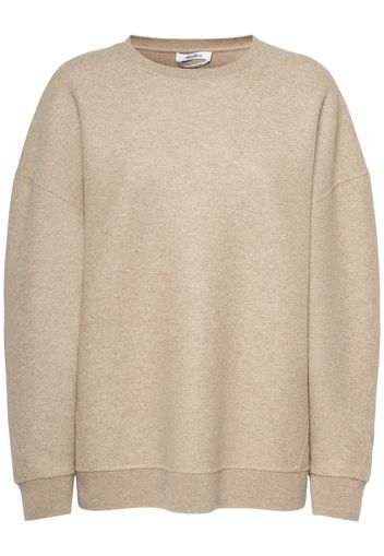 Elvira Wool Blend Jersey Sweatshirt