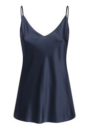 Tank Top In Raso Di Seta Stretch