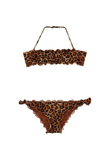 Bikini Con Stampa Leopard