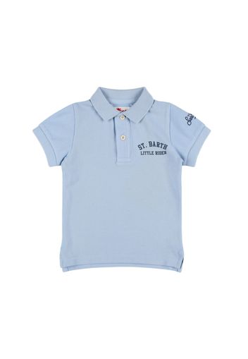 Polo Snoopy In Jersey Di Cotone Stampato