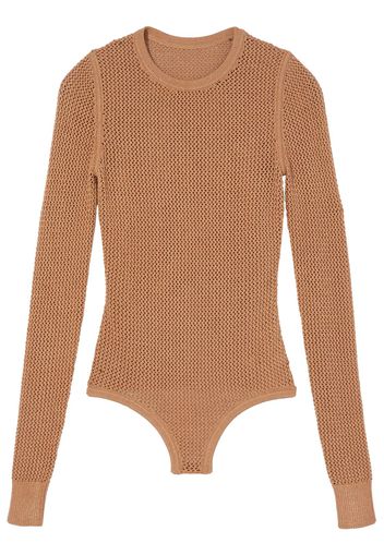 Long Sleeve Stretch Viscose Bodysuit