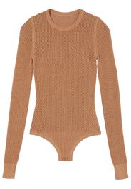 Long Sleeve Stretch Viscose Bodysuit