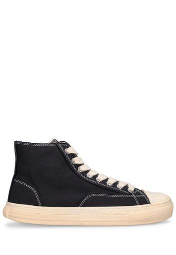 Sneakers High Top Past Sole In Tela