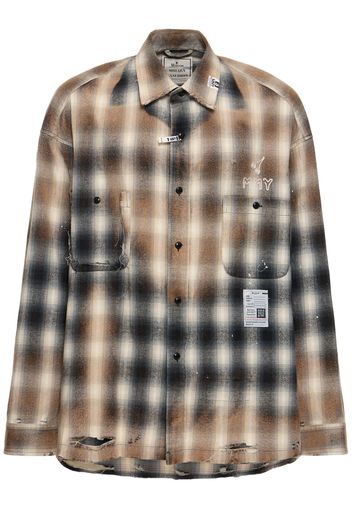 Camicia In Cotone Vintage Check