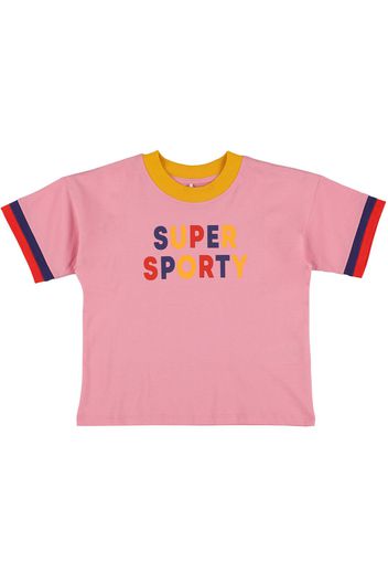 T-shirt In Cotone Con Stampa