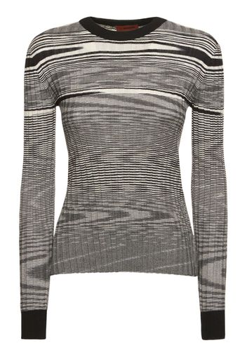 Maglia In Seta E Cashmere