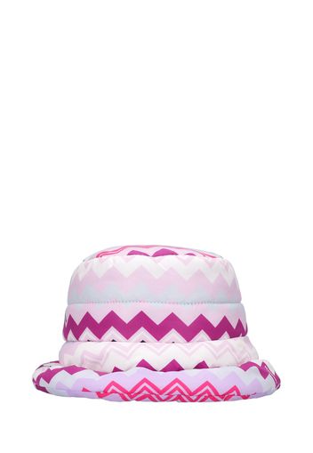 Cappello Imbottito In Nylon Stampato