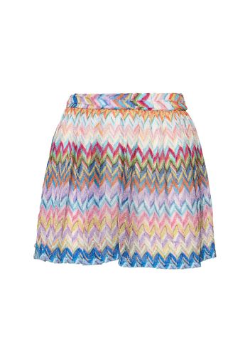 Shorts In Lurex A Zigzag