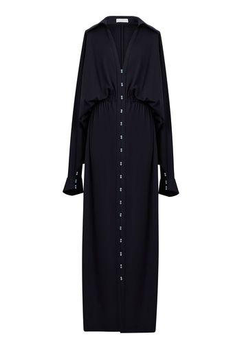 Embellished Viscose Shirt Dress