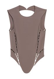 Sleeveless Tech Corset Top