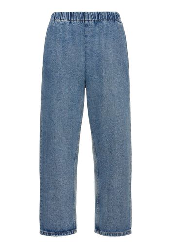 Jeans In Denim Di Cotone