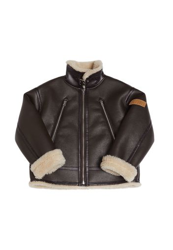 Giacca In Eco Shearling