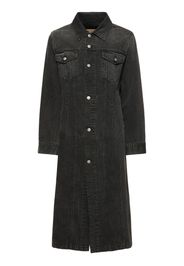 Cotton Denim Long Coat