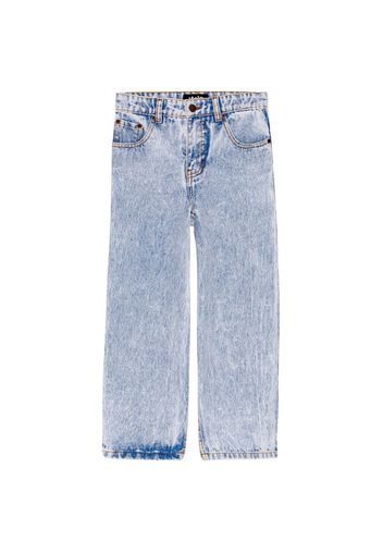 Pantaloni In Denim Di Cotone