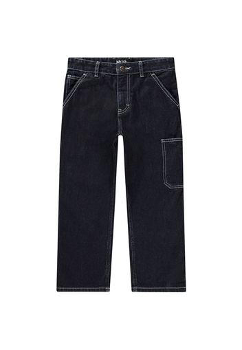 Pantaloni In Denim Di Cotone Organico