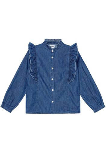 Camicia In Denim Di Cotone Organico