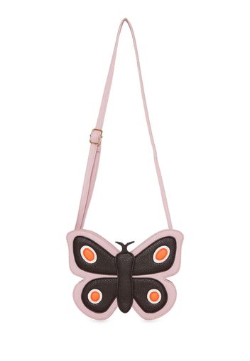 Borsa A Spalla Butterfly In Materiale Sintetico