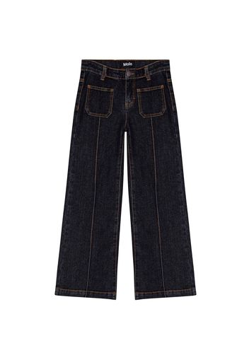 Pantaloni In Denim Di Misto Cotone