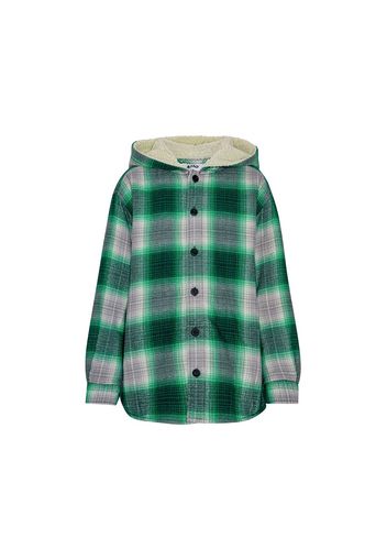 Camicia In Misto Cotone Check