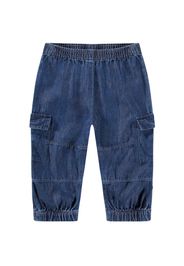 Pantaloni In Denim Di Cotone Organico