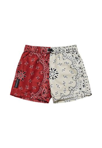 Shorts Mare In Nylon Stampato