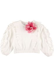 Camicia In Cotone / Fiore