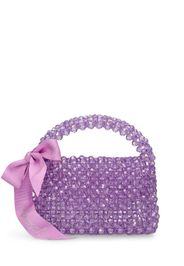 Borsa Con Cristalli E Fiore