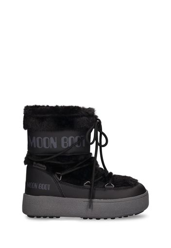 Faux Fur Ankle Snow Boots