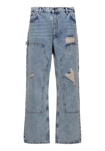 Jeans Carpenter In Denim Distressed