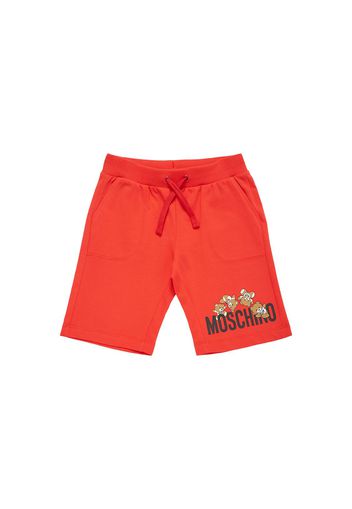 Shorts In Felpa Di Cotone