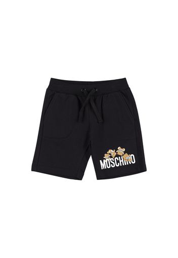 Shorts In Felpa Di Cotone