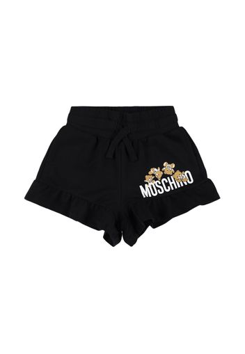 Shorts In Felpa Di Cotone