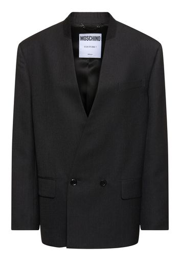 Blazer Sartoriale Doppiopetto In Lana