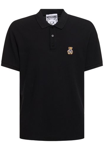 Polo Con Patch Logo