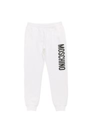 Pantaloni In Felpa Di Cotone Con Logo