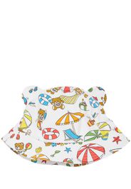 Cappello Bucket In Popeline Di Cotone