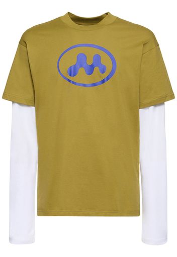 T-shirt In Cotone Con Logo