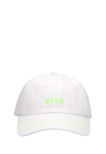 Cappello Baseball In Misto Cotone