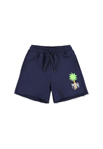 Shorts In Felpa Di Cotone